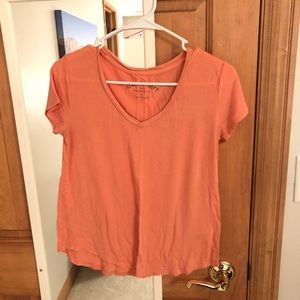 CUTE AMERICAN EAGLE CORAL TEE